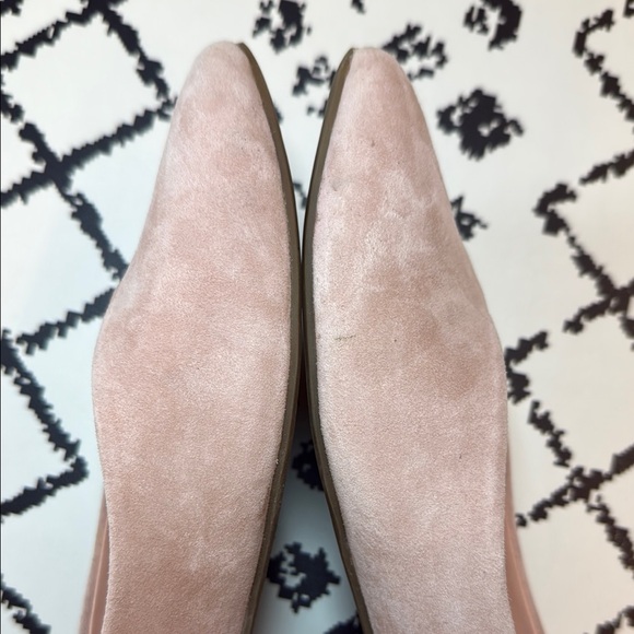 Birdies Pink Suede Flats - Women’s Pointed Toe Leather Loafers - US Size 7.5 EUC - Picture 13 of 17